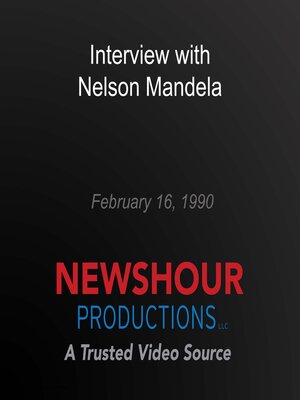cover image of Interview with Nelson Mandela